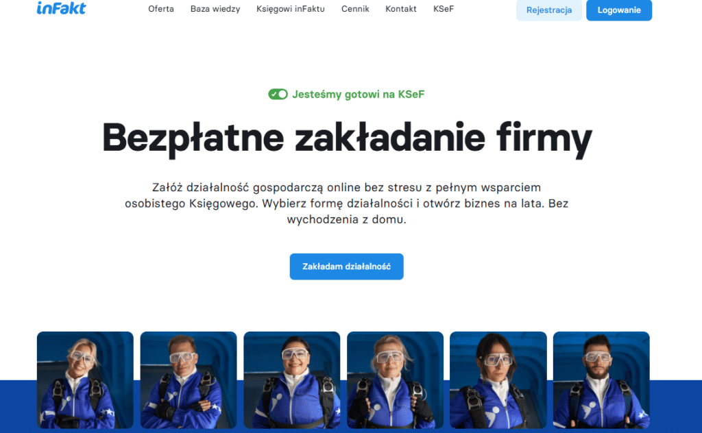 infakt zakładanie firmy