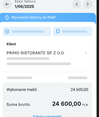 infakt wysyłanie faktury do ksef