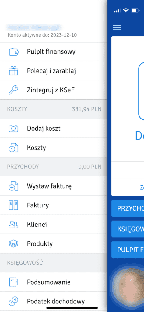 infakt aplikacja funkcje