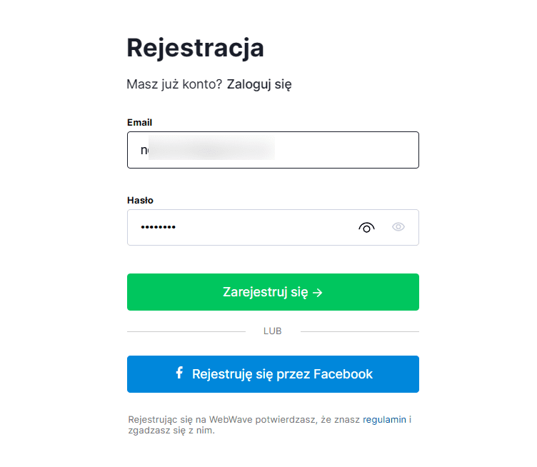 Jak Stworzyć Stronę Internetową Dla Firmy webwave cms rejestracja