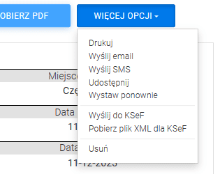 drukowanie faktury fakturowo