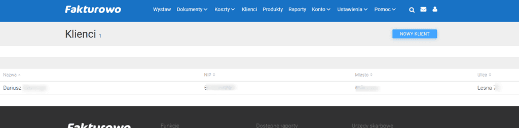 fakturowo klienci