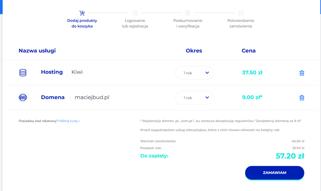 kupno domeny lh
