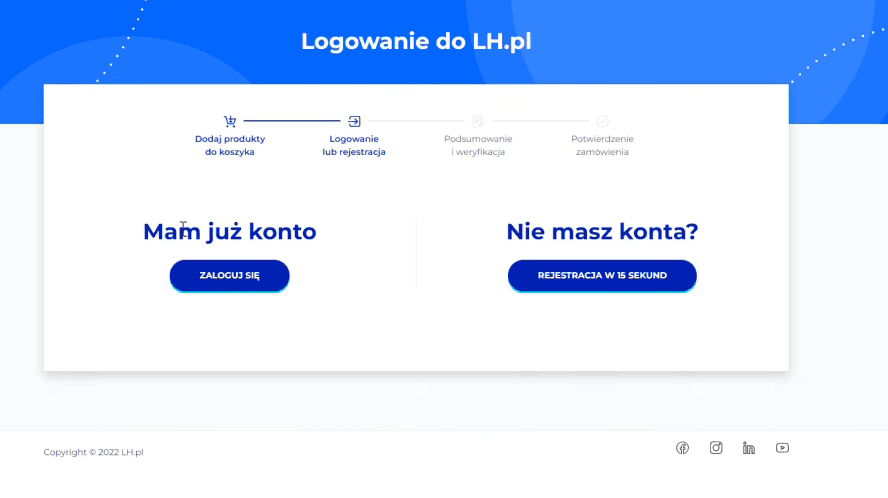 logowanie do lh
