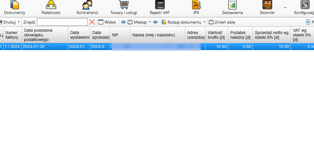 Pakiet Przedsiębiorcy panel