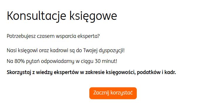 ing konsultacje księgowe