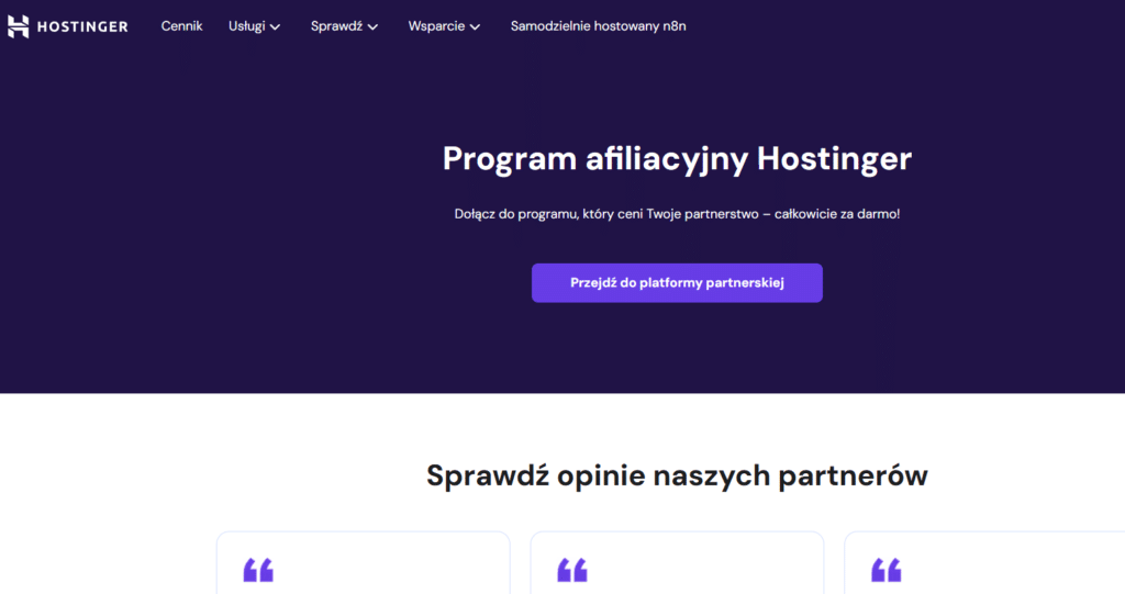 hostinger affiliate